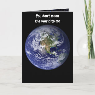 Je bedoelt geen kaart