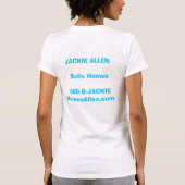 Je bedrijf promoten in combinatie - Gepersonalisee T-shirt (Achterkant)
