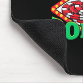 Je been bij het afspelen van poker muismat (Hoek)