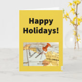 Je begint een partij als Isthmus-Kerstmis te zien Kaart (Gele Bloem)