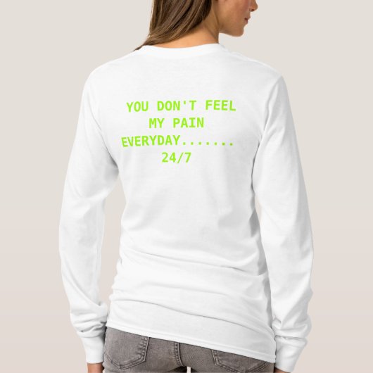 JE BEGRIJPT HET NIET TOT JE HET HEBT.... T-SHIRT (Achterkant)