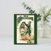 Je begroeten op St. Paddy's Day Briefkaart (Staand voorkant)