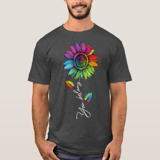Je behoort tot LGBTQ+ Rainbow Gay Pride Sunflower T-shirt