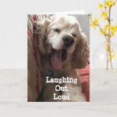 JE BENT***70*** AAN HET LACHEN KAART (Gele Bloem)