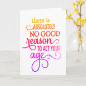 JE BENT **70 *** TIJD OM ** TE VIEREN ** KAART (Gele Bloem)