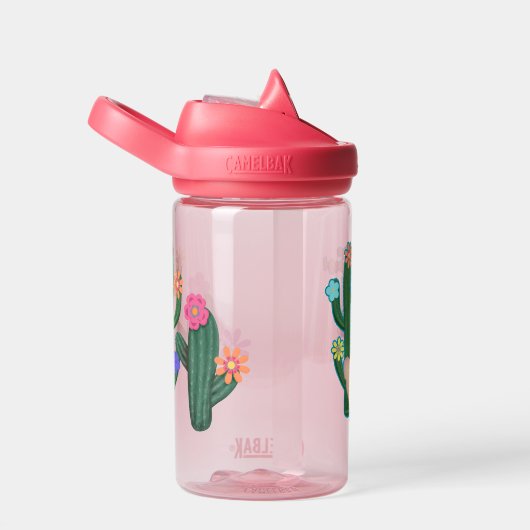 Je bent aan het lachen! Cactus Flowers Cute Waterfles (Rechts)