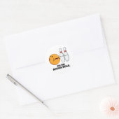 Je bent Adora-Bowl Funny Bowling Pun Ronde Sticker (Envelop)