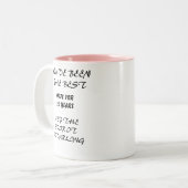 Je bent al 20 jaar de beste vrouw. tweekleurige koffiemok (Voorkant links)