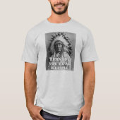 JE BENT ALLEMAAL ILLEGAAL. T-SHIRT (Voorkant)