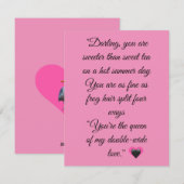 Je bent alles feestdagenkaart (Voorkant / Achterkant)