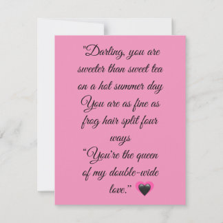 Je bent alles feestdagenkaart