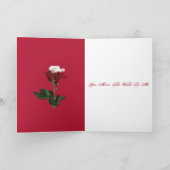 Je Bent Alles Voor Me Groet Kaart (Binnen)