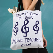 Je bent als de Beste Muziekleraar Ooit Tas