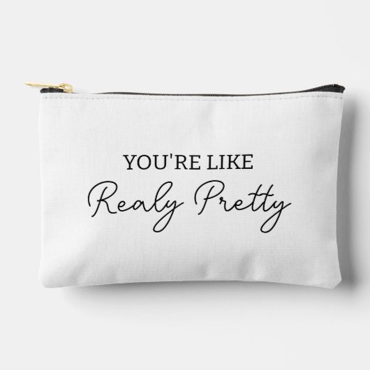 Je bent als een echt  cosmetische reismake-up etui (Voorkant)