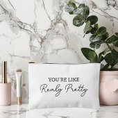 Je bent als een echt cosmetische reismake-up etui