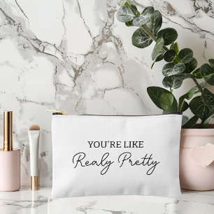 Je bent als een echt cosmetische reismake-up etui