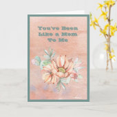 Je bent als een Waterverf Cactus van mama voor mij Kaart (Gele Bloem)