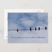 Je bent altijd een ander Briefkaart geweest (Voorkant / Achterkant)