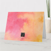 JE BENT ALTIJD IN MIJN HART KAART (Achterkant)