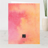 JE BENT ALTIJD IN MIJN HART KAART (Achterkant)