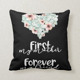 Je bent altijd mijn moeder en ik hou van je. kussen