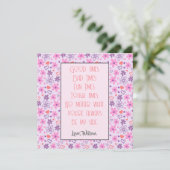 Je bent altijd mijn Valentijn Bedankkaart (Staand voorkant)