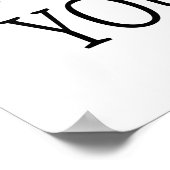 Je bent altijd sterker dan je denkt. poster (Hoek)