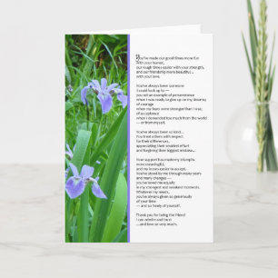 Je bent altijd zo aardig geweest... bedankkaart