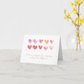 Je bent anders - Wenskaarten Kaart (Gele Bloem)