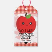 Je bent Awesome Sauce Valentijnsdag Cadeaulabel (Voorkant)