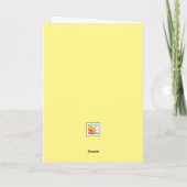 JE BENT BANANAS grappige kaart voor elke gelegenhe (Achterkant)