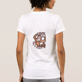 Je bent bananen! t-shirt (Achterkant)
