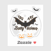 Je bent Battylicious Vinyl Sticker Cutout (Vel)