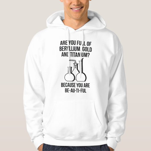 Je bent BE-Au-Ti-Ful Hoodie (Voorkant)