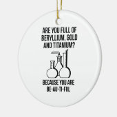 Je bent BE-Au-Ti-Ful Keramisch Ornament (Links)