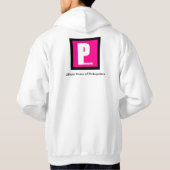 Je bent bedekt met 'roze' opolis. hoodie (Achterkant)