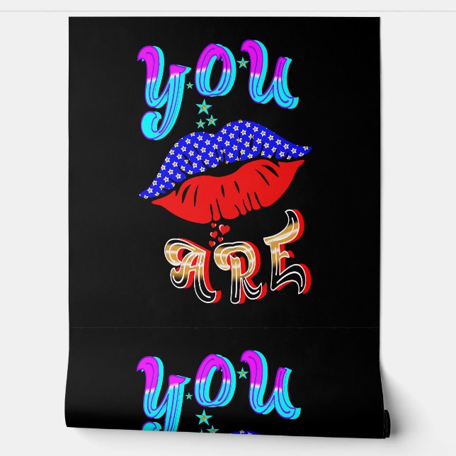 Je bent behang (Afrollen)