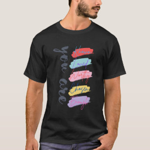 Je bent bekend, rijk genoeg gekozen genoeg Christe T-shirt