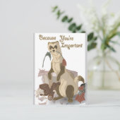 Je bent belangrijk briefkaart (Staand voorkant)