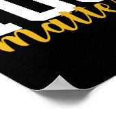 Je bent belangrijk school grappige leraar therapeu poster (Hoek)