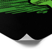 Je bent belangrijk Semicolon Heart Retro Mental He Poster (Hoek)