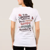 Je Bent Belangrijk Tri-Blend Shirt (Achterkant)