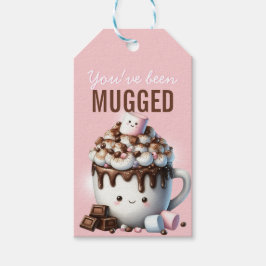 Je bent beroofd Schattigee Hot Cocoa Clip Art Cadeaulabel