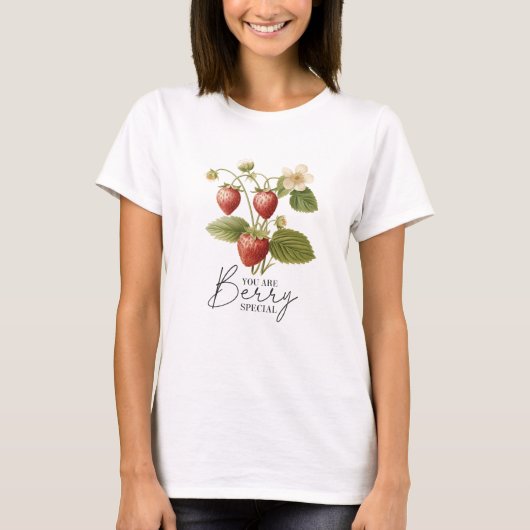 Je bent Berry Special Strawberry T-shirt (Voorkant)