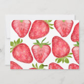 Je bent Berry Sweet Grappig Valentijnsdag Feestdagenkaart (Achterkant)