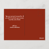 Je bent Berry Sweet - Strawberry Briefkaart (Achterkant)