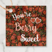 Je bent Berry Sweet - Strawberry Gift Label (Voorkant)