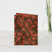 Je bent Berry Sweet - Strawberry Wenskaart Kaart (Achterkant)