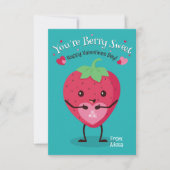 Je bent Berry Sweet Valentijnsdag Kaart (Voorkant)