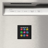 Je bent bewust van autisme Puzzle Bijbelversies Ch Magneet (Insitu (Vaatwasser))